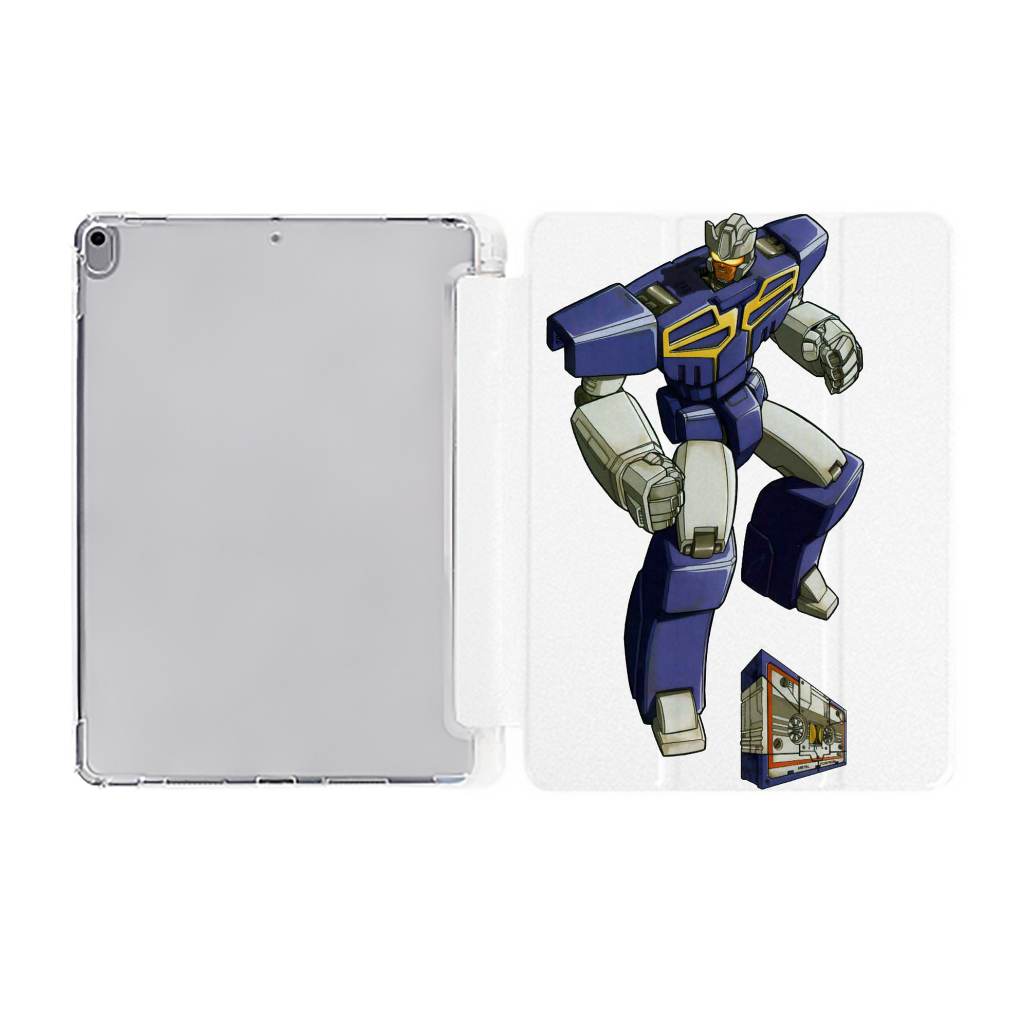 （画像用）  IPad ケース ペン収納付き 三つ折りスタンド PUレザー×シリコン 対応機種9.5/10.5/10.9インチ